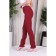 Female trousers, size 42, burgundy color
