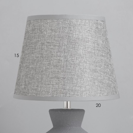 HELP LAM "Ju" 1x40W E14 gray 22x22x37cm-2