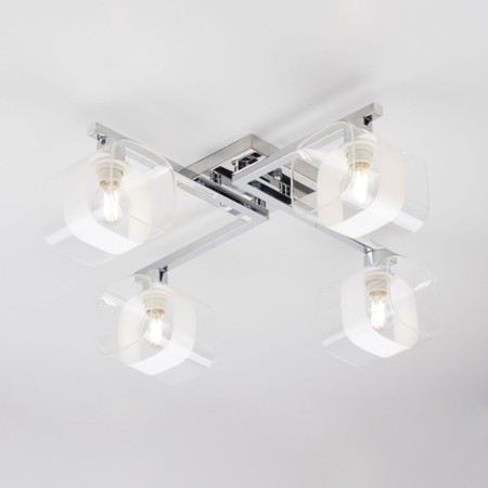 Ceiling chandelier "Virta" E14 4x60 watts-4