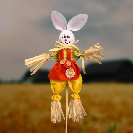 The garden scarecrow "hare", h = 50 cm, mix, Greengo-1