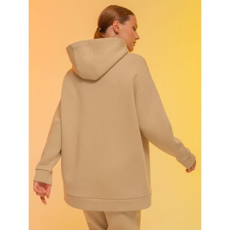 Feminine hoodies, size 50, sandy color-2