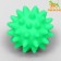 Brying toy "ball with spikes" for dogs, 6.5 cm, green