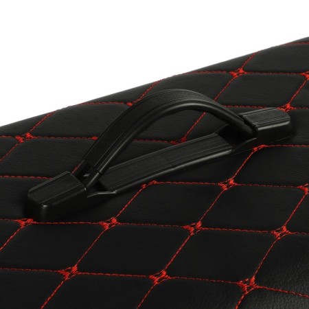 Organizer COFR in the trunk, 55 x 30 x 31 cm, eco-leather, black-red-5