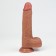 Vibrator Oka-Khpoki, realist, rotation, 10 modes, heating 39 ° C, PDU, 22 x 4.2 cm, bodily