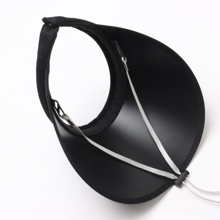 Female visor minku, black color, rr 58-5