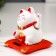 Plastic Plastic "Cat Bayun on the rug" hieroglyph "Happiness in the house" 7.5x6.5x6.8 cm