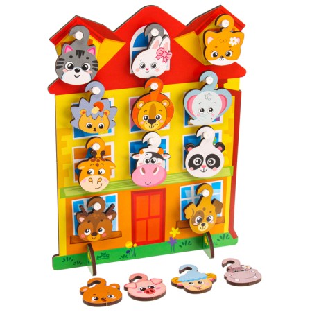 Toy with hooks "House"-6