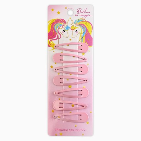 Hair hairpins "Believe in Magic", 7 pcs, 5 x 1 x 0.1 cm-1