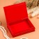 Casket "Flowering Sakura", red, 10 × 14 cm, lacquer miniature