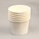 Black cream glass under ice cream and desserts, 250 ml