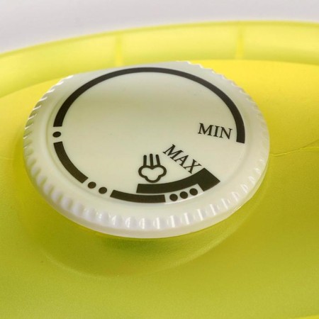 Iron Energy EN-327, 1600 W, Teflon sole, 170 ml, white and yellow-2