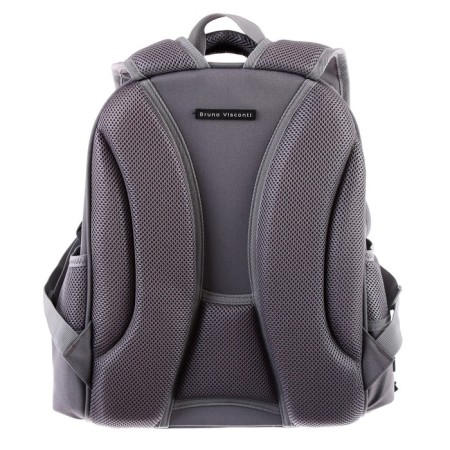 Frame backpack 38 x 30 x 20 cm, Bruno VisConti, Air Force, Gray-5