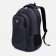 Youth backpack from textiles, 2 departments, 2 pockets, dark gray color