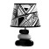 Table lamp "Abstraction" E14 15W 20x20x28 cm Risalux