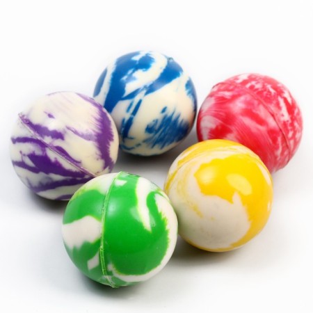 Rubber ball “overflow”, 2.5 cm, mix colors