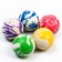 Rubber ball “overflow”, 2.5 cm, mix colors
