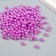 Beads for creativity plastic "Pink Lilac" set 20 grams d = 0.6 cm
