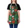 Apron kitchen with a photo print "Gingerbreads", adjustable, size OS