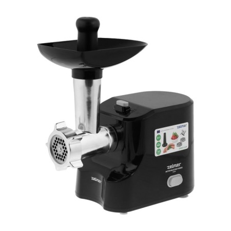 Selmer ZMM1520B meat grinder, 1,500 watts, 1.5 kg/min, nozzle for sausages, black