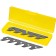 A set of OLFA OL-COB-1 feather blades, for CMP-1, 5x24.5x0.5 mm, 15 pieces