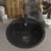 Kitchen car wash Uperwood UPD-101, D = 480 mm, round, color coal