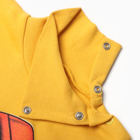 Turtleneck for boys, dark yellow color, height 92 cm-1