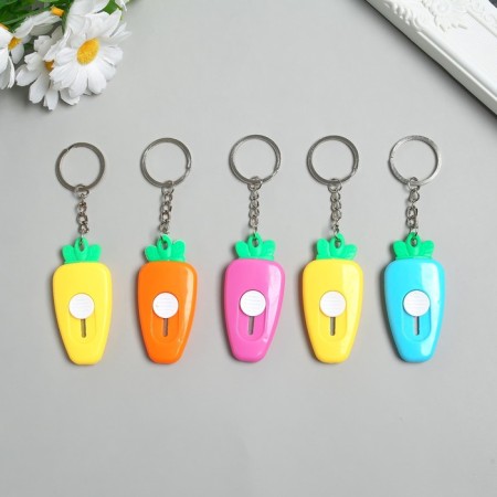 Trick Plastic Chancellery Knife "Carrots" MIX 3x0.5x7 cm