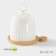 Porcelain lemonade Bellatenero, 12 × 12 cm, white color