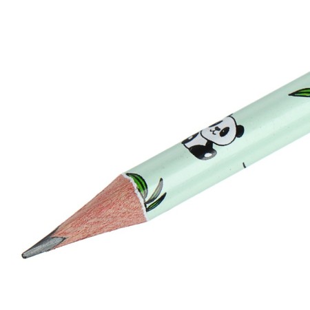 Pencil Chernographic 2 mm Happy Graphix "Panda", NV, three -sided-1