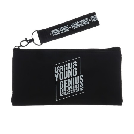 Penal soft, 1 compartment, 100 x 195 mm, flat, reflective element, Phoenix "Your Rules" Black 61333-1