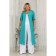 Cardigan female, size 58, green color