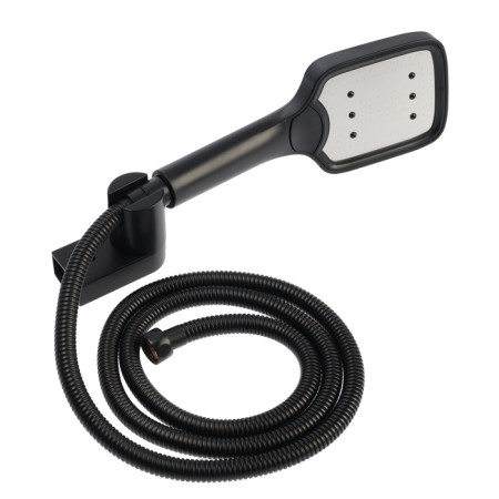Accoona A71131F bath mixer, 25 mm cartridge, pour 35 cm, brass, black-6
