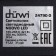 Lamp wall -mounted invoice Duwi Nuovo 103x103x77mm 4W plastic 3000k IP 54 Black 4 rays 990523