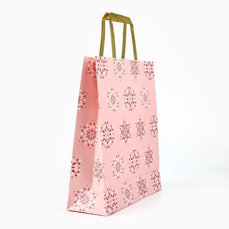 Package New Year's laminated “Bright New Year”, M 30 x 26 x 9 cm, New Year-2