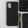 Pero cover for Samsung A02S, silicone, black