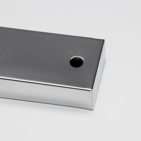 The base for the lamp "linear-5" chrome 60x5x2cm-2