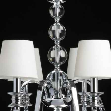 Inessa chandelier, size 86x165x86 cm, 320W 8xe14-8