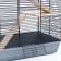 Chinchilla cage (2 wooden shelves), 58 x 40 x 90 cm Mix flowers