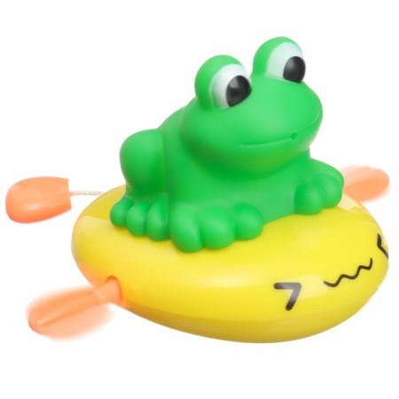 Clothing toy for a bathtub with a spray "Frog", Baby Me-8