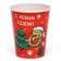 New Year's glass disposable paper disposable "Happy New Year", avocado