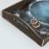Wooden tray for breakfast "Provence. Cinnamon", 43 × 27.5 × 7 cm, brown