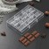 Form for chocolate and sweets “Figure Bank”, 20 cells, 20 × 12 × 2.5 cm, cell 3.3 × 1.6 × 0.8 cm