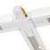 Connector Track-hide for connecting the tire pipeline X-shaped hard Artline plastic/copper BEL 59749 4
