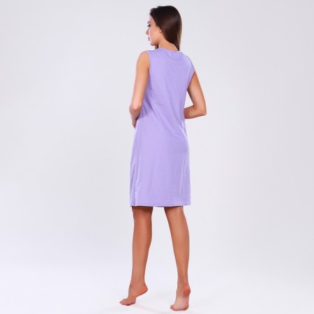 Night shirt for nursing, lilac, size 52-1