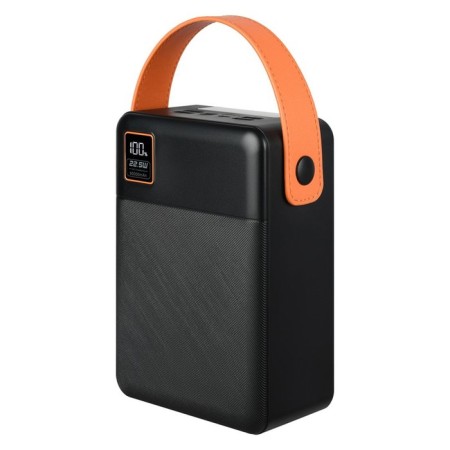 External battery TFN Porta LCD PD, 80,000 mAh, 2 USB, Type-C, MicroUSB, Black-3