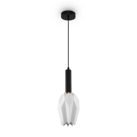 Suspended lamp Freya FR9001PL-01B Delta, 200x260x1120 mm, E27, 1x60W, black color-3