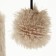 Complex for cats with a claw, with a lounger, 63 x 41 x 76 cm, fluffy fur, jute, gray