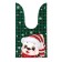 Polyethylene gift package with ears "New Year Mix", 13 x 23 cm