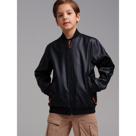 Eco -leather jacket for a boy PlayTode, height 140 cm-1