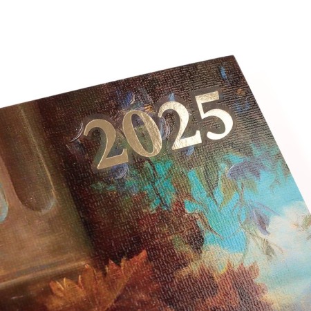 Calendar wall -quarter -quarterly premium trio "still life" 2025, 34 x 84 cm-3